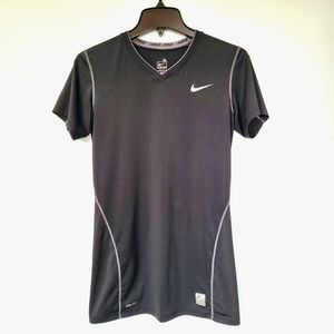 Nike Pro Women's Long Compression Short Sleeve Tee